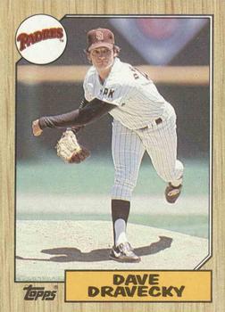 1987 Topps #470 Dave Dravecky Front