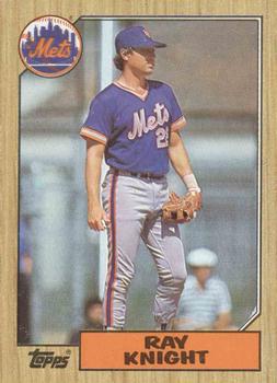 1987 Topps #488 Ray Knight Front