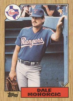 1987 Topps #497 Dale Mohorcic Front