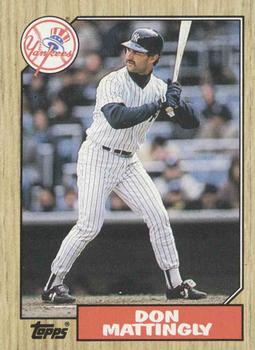 1987 Topps #500 Don Mattingly Front