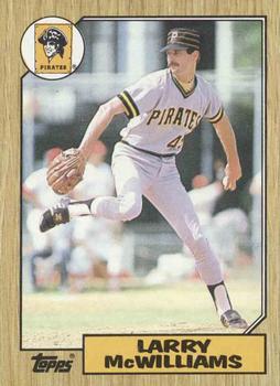 1987 Topps #564 Larry McWilliams Front