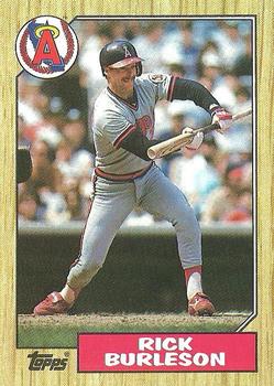 1987 Topps #579 Rick Burleson Front