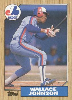 1987 Topps #588 Wallace Johnson Front