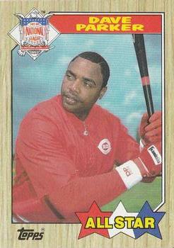1987 Topps #600 Dave Parker Front