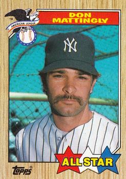 1987 Topps #606 Don Mattingly Front