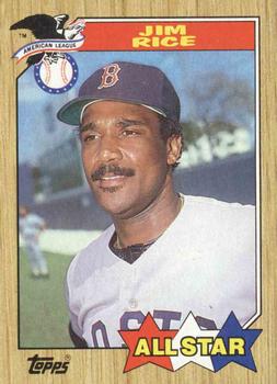 1987 Topps #610 Jim Rice Front
