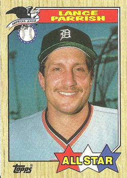 1987 Topps #613 Lance Parrish Front