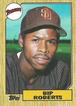 1987 Topps #637 Bip Roberts Front