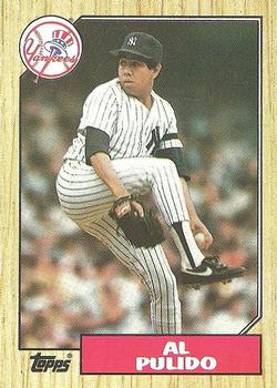 1987 Topps #642 Al Pulido Front