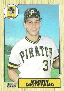 1987 Topps #651 Benny Distefano Front
