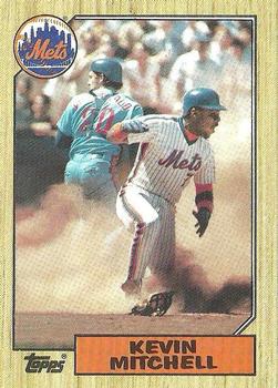 1987 Topps #653 Kevin Mitchell Front