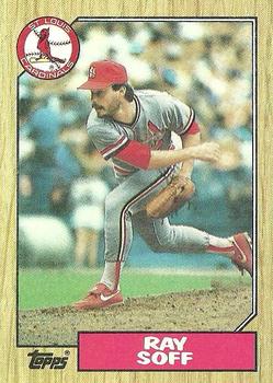 1987 Topps #671 Ray Soff Front