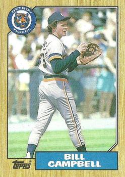 1987 Topps #674 Bill Campbell Front