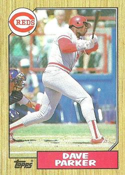 1987 Topps #691 Dave Parker Front
