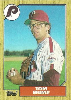 1987 Topps #719 Tom Hume Front