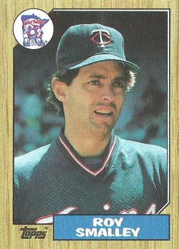 1987 Topps #744 Roy Smalley Front