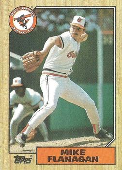 1987 Topps #748 Mike Flanagan Front