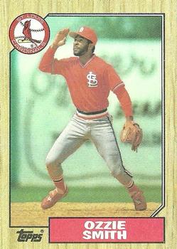 1987 Topps #749 Ozzie Smith Front
