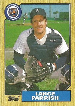 1987 Topps #791 Lance Parrish Front
