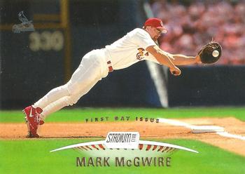 1999 Stadium Club - First Day Issue #70 Mark McGwire  Front