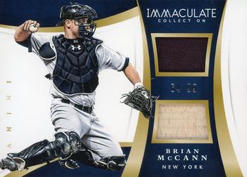2015 Panini Immaculate Collection - Immaculate Duals #4 Brian McCann Front