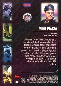 1999 Stadium Club - Never Compromise #NC12 Mike Piazza  Back