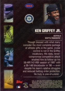 1999 Stadium Club - Never Compromise #NC3 Ken Griffey Jr.  Back