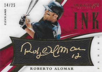 2015 Panini Immaculate Collection - Immaculate Ink #11 Roberto Alomar Front