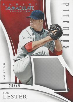 2015 Panini Immaculate Collection - Immaculate Pitchers Blue #7 Jon Lester Front