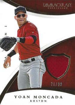 2015 Panini Immaculate Collection - Immaculate Swatches #69 Yoan Moncada Front