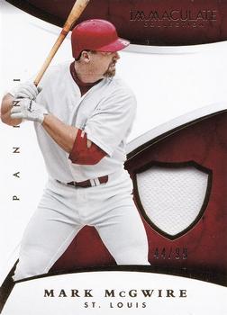 2015 Panini Immaculate Collection - Immaculate Swatches #97 Mark McGwire Front