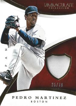 2015 Panini Immaculate Collection - Immaculate Swatches #98 Pedro Martinez Front