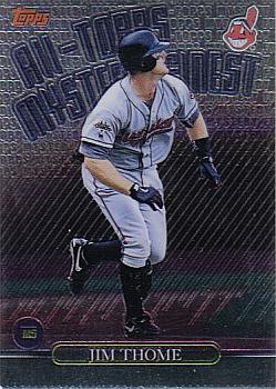 1999 Topps - All-Topps Mystery Finest #M5 Jim Thome Front