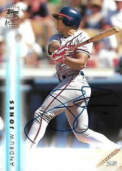 1999 Topps - Autographs #A12 Andruw Jones  Front