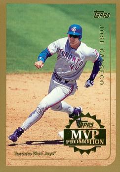 1999 Topps - MVP Promotion #NNO Jose Canseco Front