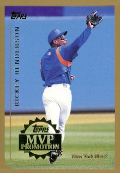 1999 Topps - MVP Promotion #NNO Rickey Henderson Front