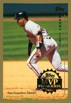 1999 Topps - MVP Promotion #NNO Barry Bonds Front
