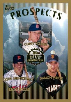 1999 Topps - MVP Promotion #NNO Corey Koskie / Doug Mientkiewicz / Damon Minor Front