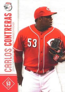 2015 Kahn's Cincinnati Reds #NNO Carlos Contreras Front