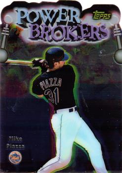 1999 Topps - Power Brokers #PB10 Mike Piazza Front
