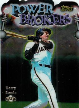 1999 Topps - Power Brokers #PB12 Barry Bonds Front