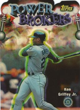 1999 Topps - Power Brokers Refractors #PB3 Ken Griffey Jr. Front