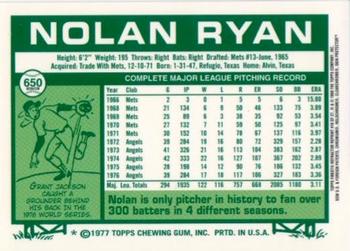 1999 Topps - Nolan Ryan Commemorative Reprints Finest Refractor #10 Nolan Ryan Back