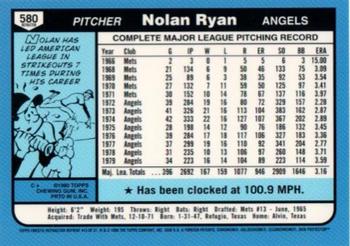 1999 Topps - Nolan Ryan Commemorative Reprints Finest Refractor #13 Nolan Ryan Back