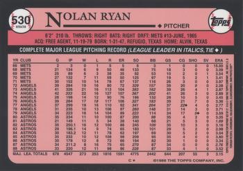 1999 Topps - Nolan Ryan Commemorative Reprints Finest Refractor #22 Nolan Ryan Back