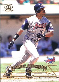 1998 Pacific #2 Garret Anderson Front