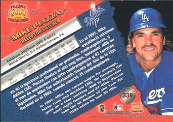 1998 Pacific #339 Mike Piazza Back