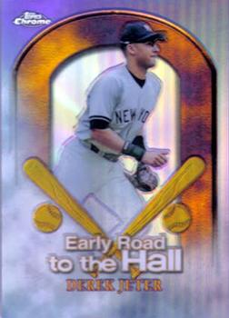 1999 Topps Chrome - Early Road to the Hall Refractors #ER2 Derek Jeter  Front