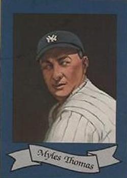 1984 Galasso 1927 Yankees #19 Myles Thomas Front