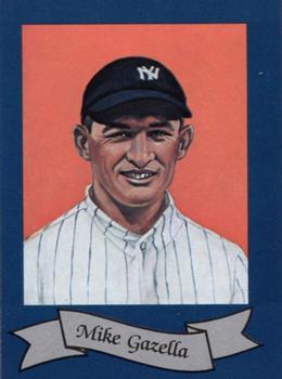 1984 Galasso 1927 Yankees #28 Mike Gazella Front